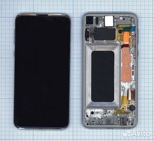 Дисплей Samsung S10e G970FD белый+рамка Orig