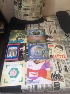 Пластинки виниловые 33 1/2 оборотов