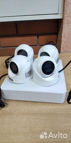 Видеонаблюдение 4 камеры