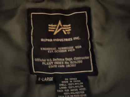Куртка Alpha industries n3-b Regular fit