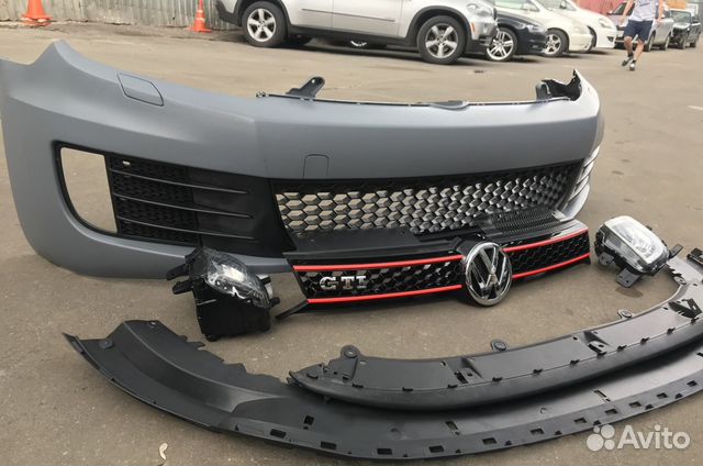 Бампер golf 1
