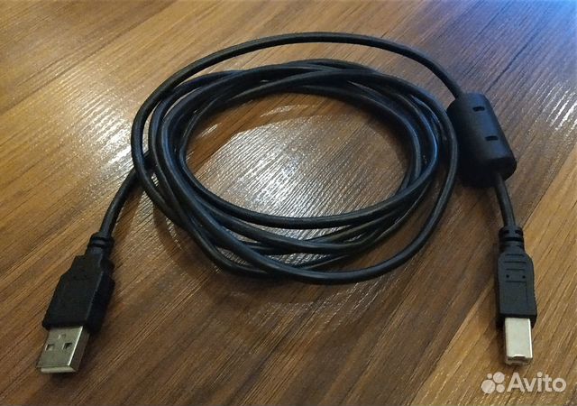 Кабель USB 2.0 Type-A - USB 2.0 Type-B