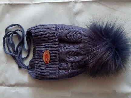 Шапка 0-4 мес для мальчика