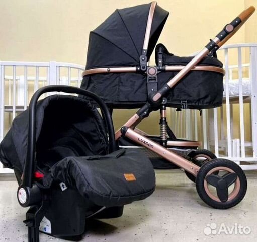 Коляска 3в1 красивая новая (трансформер)