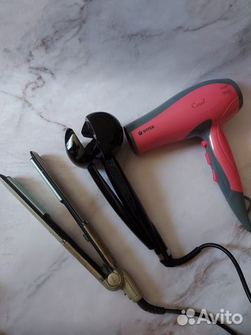 Фен, стайлер Babyliss, утюжок