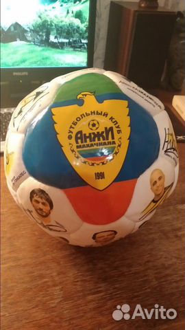 Автографы знаменитостей фк Анжи Махачкала