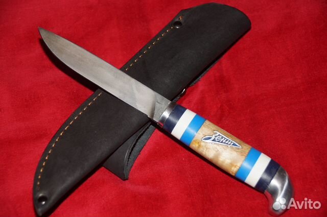 Нож с наборной рукоятью