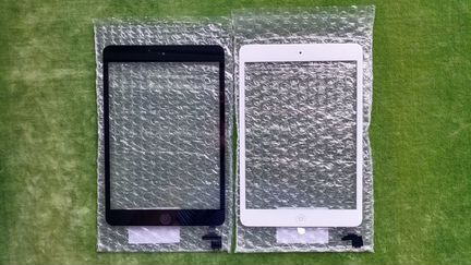 Сенсорный экран для iPad mini 1/2, черный/белый