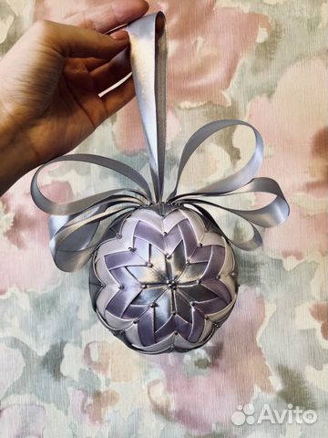 Елочные игрушки Новогодние шары ручная работа