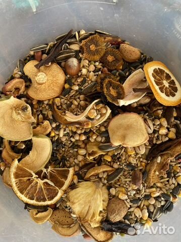 Корм для крупных и средних попугаев зерносмесь