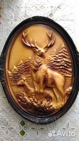 Пано гипсовое и блюдо