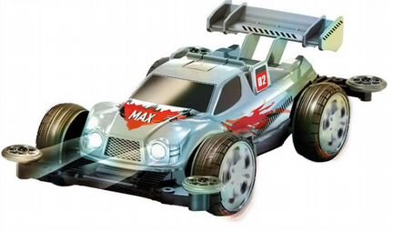 Электронный конструктор «Безумные гонки», 4WD, све