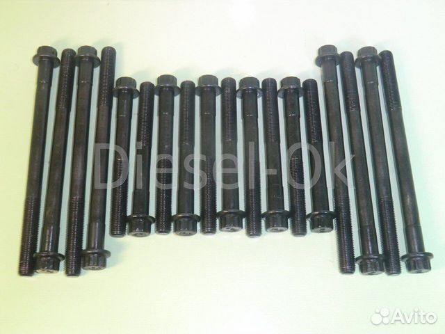 Болты гбц комплект двс 1KD-FTV 2KD-FTV hilux