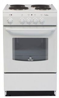 Плита электрическая DE luxe 5004.12э (5,6квт) бела