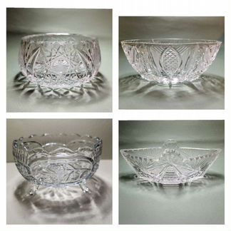 Вазы хрустальные СССР