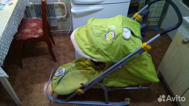 Санки коляска Nika-6