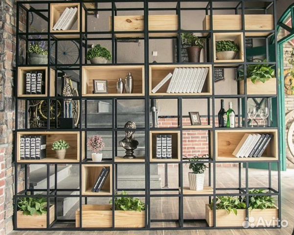 Мебель лофт на заказ (из дерева и металла)