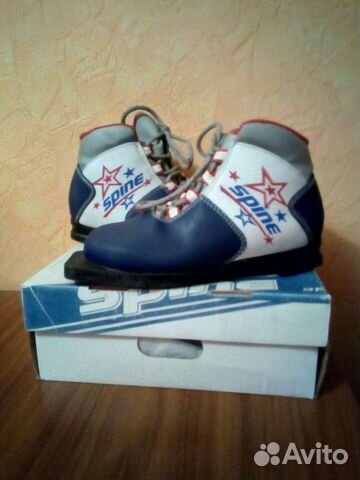 Лыжные ботинки детские 30
