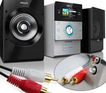 Кабель аудио 3,5 jack AUX тюльпан