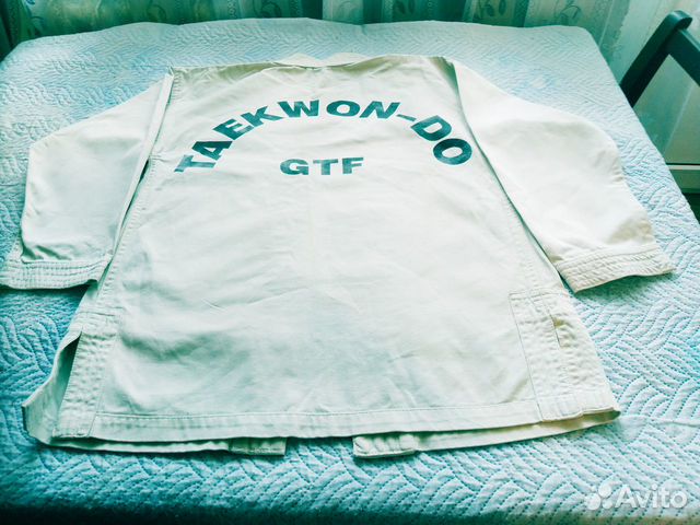 Костюм для taekwon-DO, каратэ на мал. 8 - 10 лет