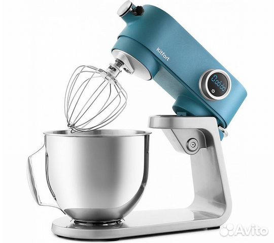 Планетарный миксер Kitfort кт-1391-2 синий