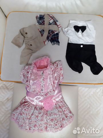 Платье, комбинезоны для мал-х собак, кошек.Бренд