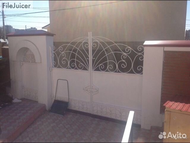 Кованые ворота бу