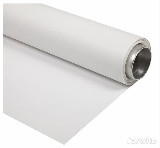 Фон виниловый FST 250х550см. белый на трубе