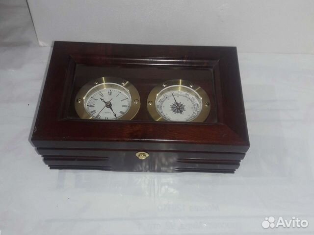 Часы метеостанция