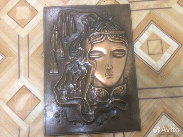 Чеканка из меди СССР для дизайна