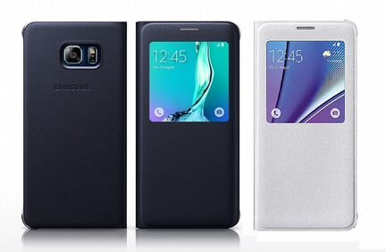 Чехлы S-View Cover на Samsung Galaxy S6 Edge Plus