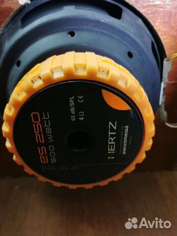 Сабвуфер hertz es 250 w500