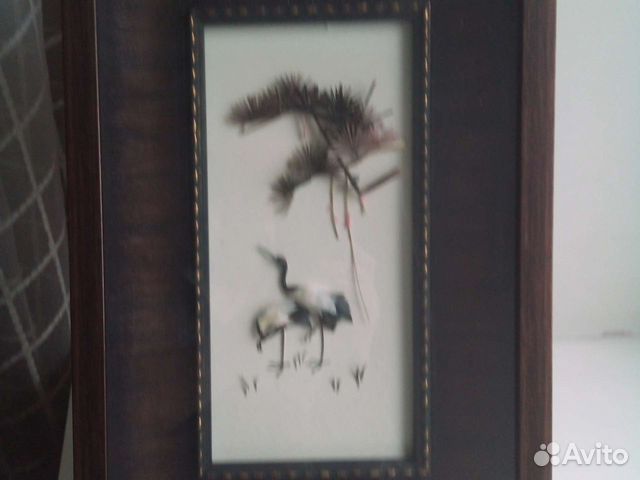 Панно из перьев Новое