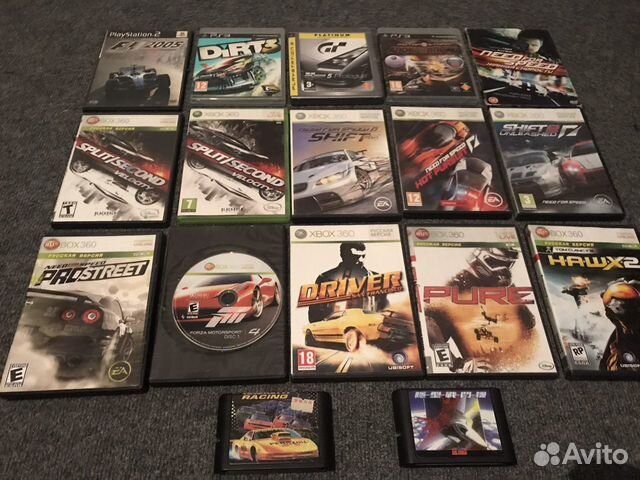 Игры ps1,2;3,X-BOX360