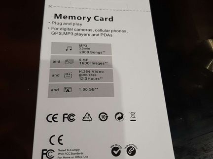 Карта памяти MicroSD 64Gb