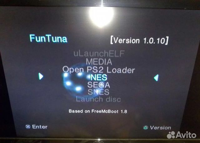 Карта памяти PS2 FunTuna (fmcb), 64Мб (ALL Slim)