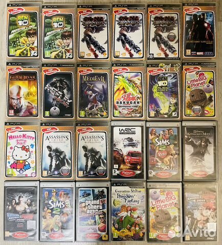 Игры для sony PSP