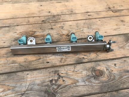 Топливная рейка в сборе рио 3 солярис