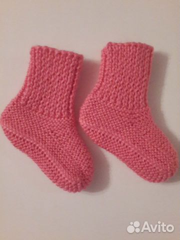 Носочки вязаные для новорожденных