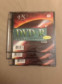 Болванка dvd+R 8,5 GB 1 шт