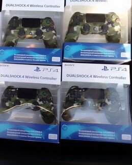 Геймпад Dualshock v2 PS4 Камуфляж Новый Оригинал