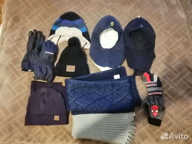 Зимние шапки, шарфы, перчатки lassie tec