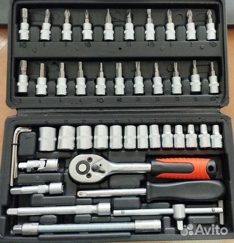 Набор инструмента 46предметов 1/4
