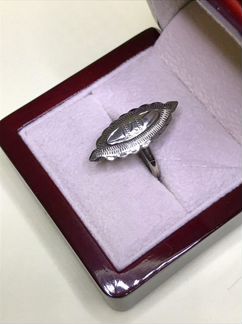 Кольцо серебряное
