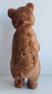 Мишка плюшевый заводной (механизм неисправен)