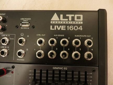 Микшер Alto 1604 Live