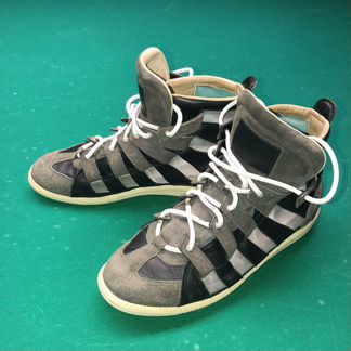 Maison Martin Margiela Mesh Stripe High Top