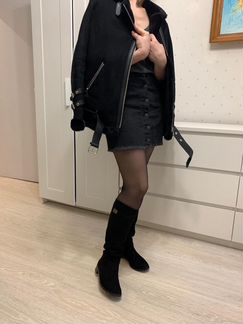 Дубленка куртка женская