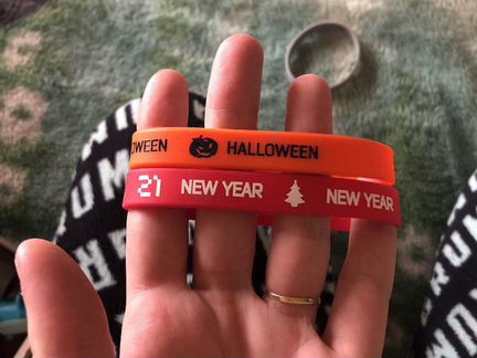 Браслеты Школа 21 Halloween, New Year