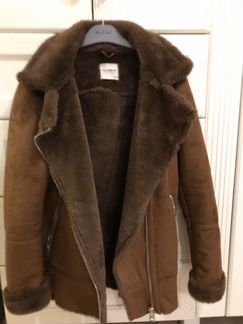 Дубленка pull & bear